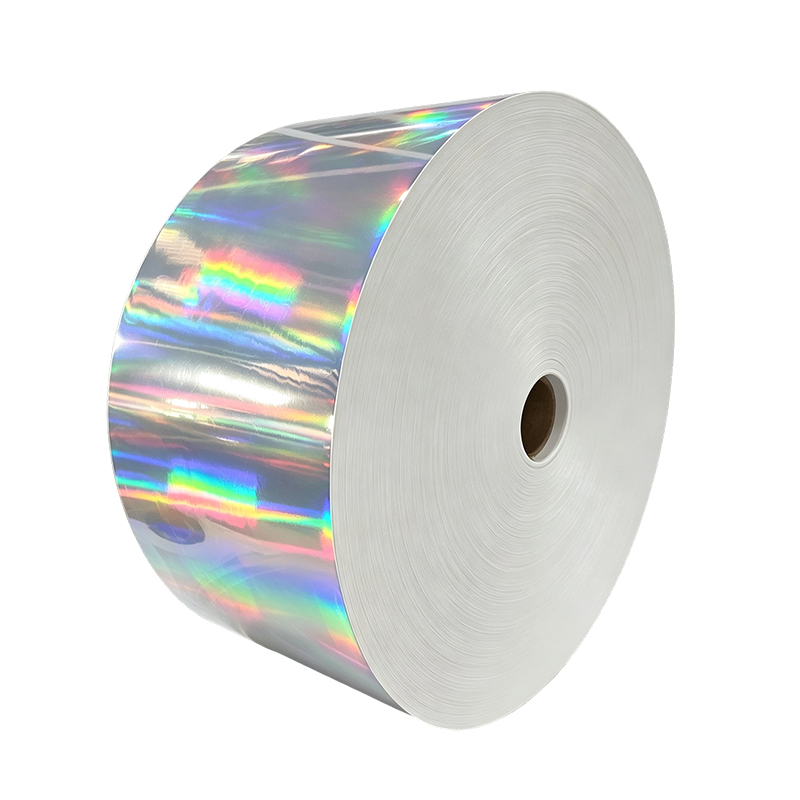 Papier cartonné holographique linéaire