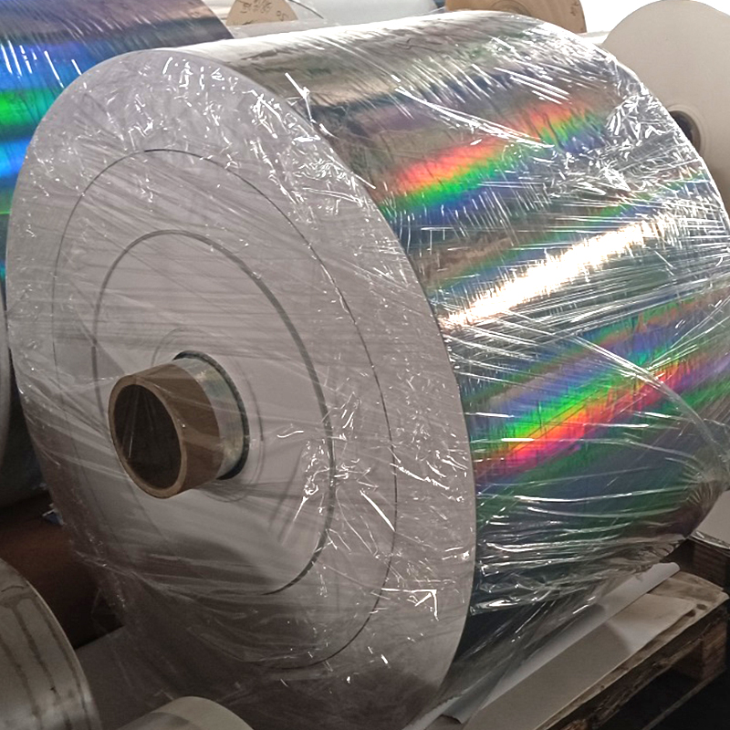 Papier cartonné argent brossé